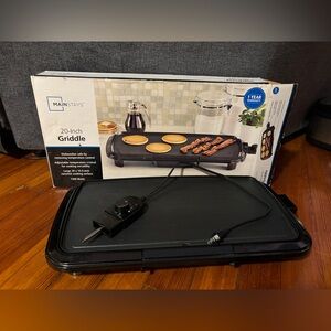 Mainstays Black Electric Griddle
